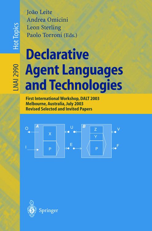 Produktbild: Declarative Agent Languages and Technologies