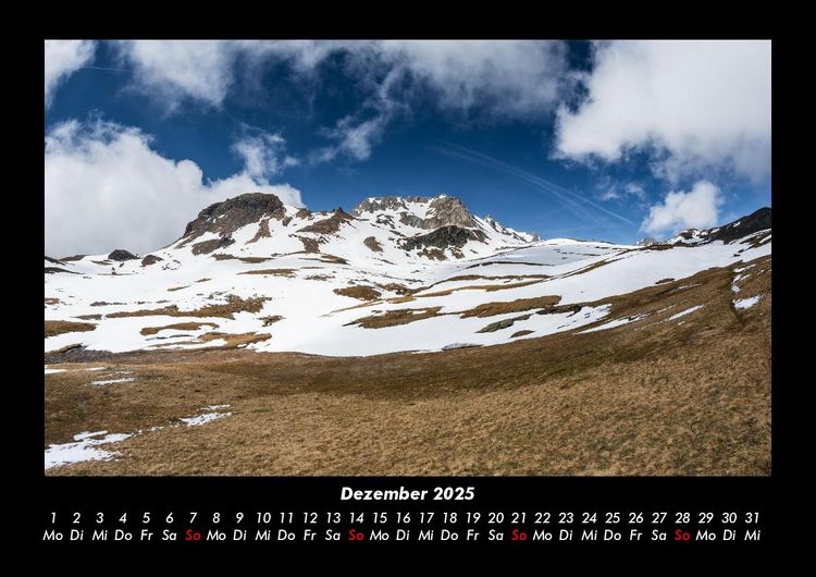 Produktbild: Berge 2025 Fotokalender DIN A3