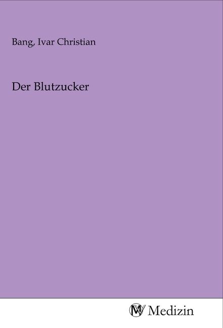Produktbild: Der Blutzucker