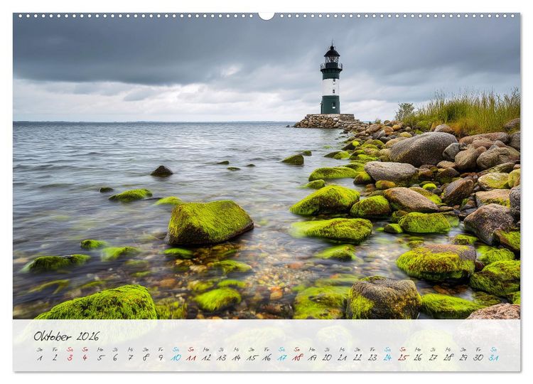 Produktbild: W&auml;chter der K&uuml;ste (Wandkalender 2026 DIN A2 quer), CALVENDO Monatskalender