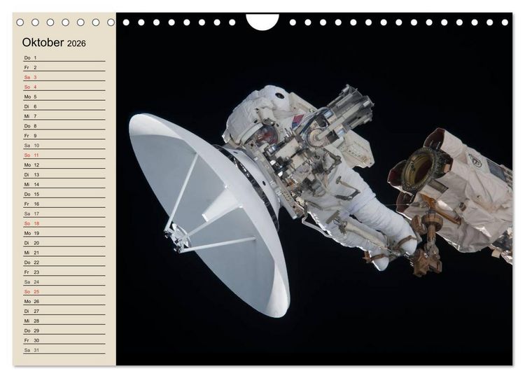 Produktbild: Raumfahrt und Weltall (Wandkalender 2026 DIN A4 quer), CALVENDO Monatskalender
