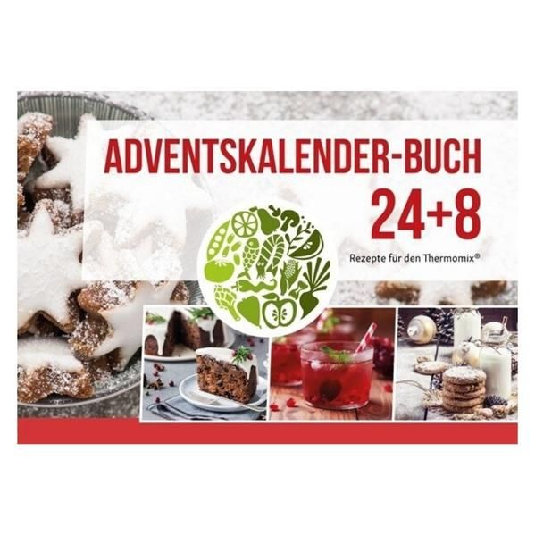 Produktbild: Das Adventskalender-Buch 24+8 f&uuml;r den Thermomix&reg;