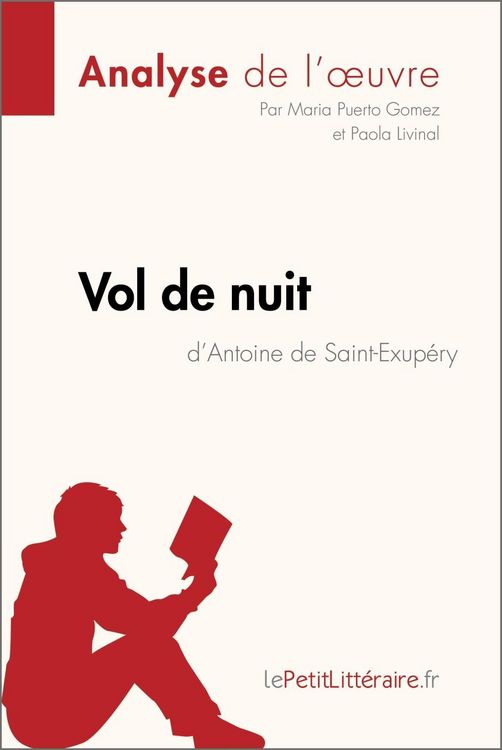 Produktbild: Vol de nuit d'Antoine de Saint-Exup&eacute;ry (Analyse de l'oeuvre)