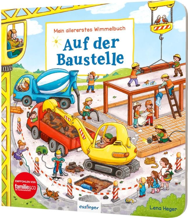 Produktbild: Mein allererstes Wimmelbuch: Auf der Baustelle