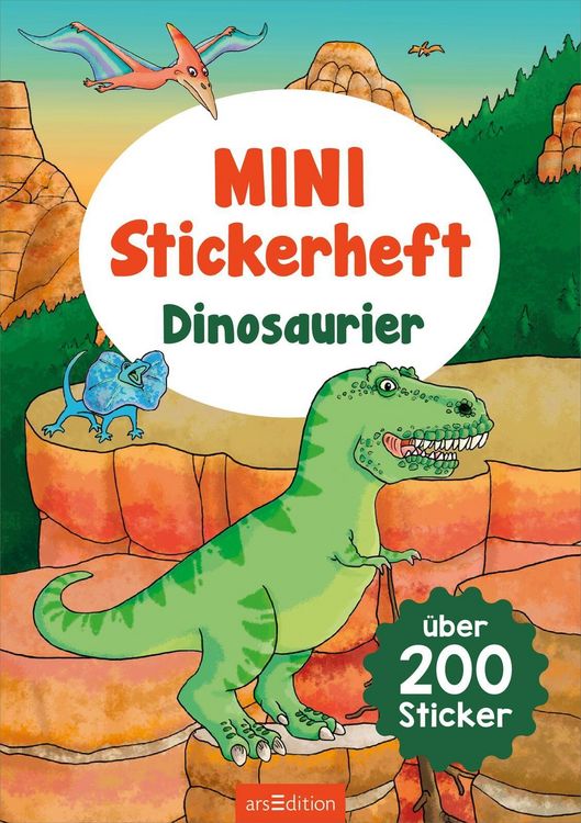 Produktbild: MINI-Stickerheft &ndash; Dinosaurier
