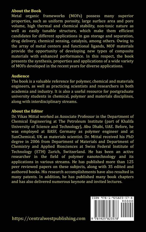 Produktbild: Metal Organic Frameworks