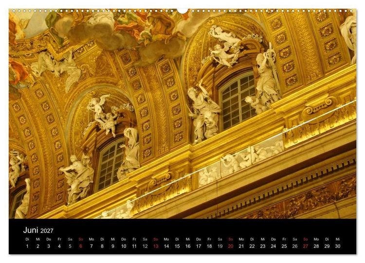 Produktbild: Vade mecum Romam - Geh mit mir nach Rom (hochwertiger Premium Wandkalender 2027 DIN A2 quer), Kunstdruck in Hochglanz
