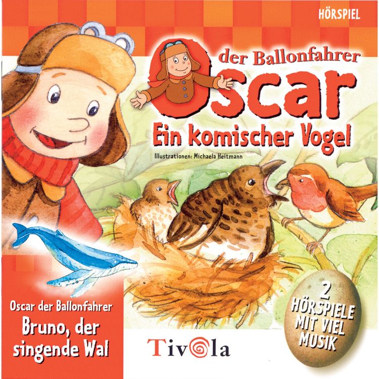 Produktbild: Oscar der Ballonfahrer - Ein komischer Vogel / Der singende Wal