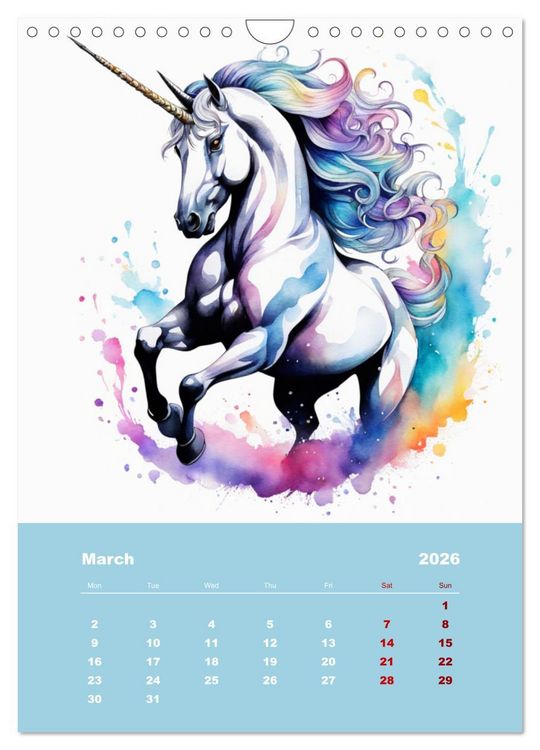 Produktbild: An enchanted world (Wall Calendar 2026 DIN A4 portrait), CALVENDO 12 Month Wall Calendar