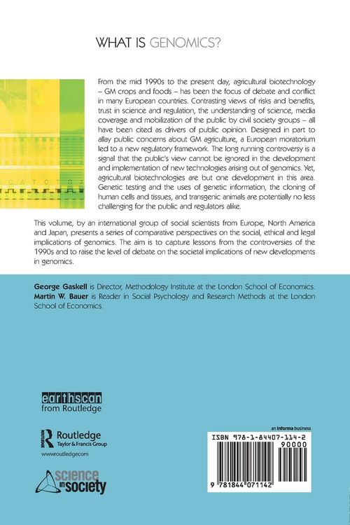 Produktbild: Genomics and Society