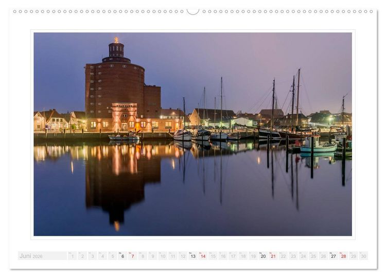 Produktbild: Eckernf&ouml;rder Impressionen (Wandkalender 2026 DIN A2 quer), CALVENDO Monatskalender