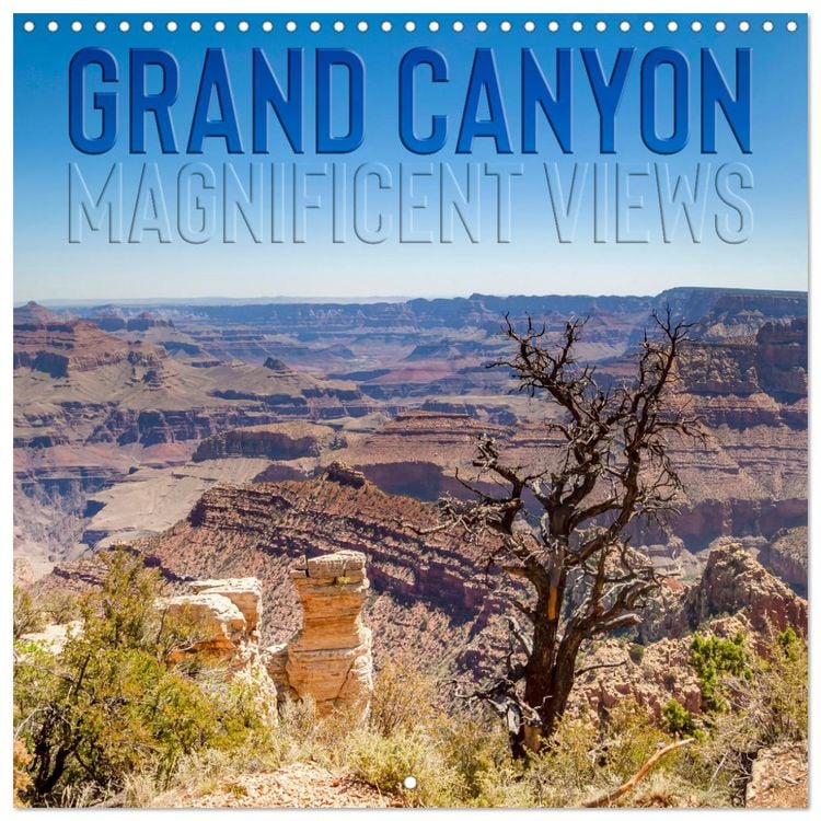 Produktbild: GRAND CANYON Magnificent views (Wall Calendar 2026 12 &times; 12 Inch) CALVENDO 12 Month Wall Calendar