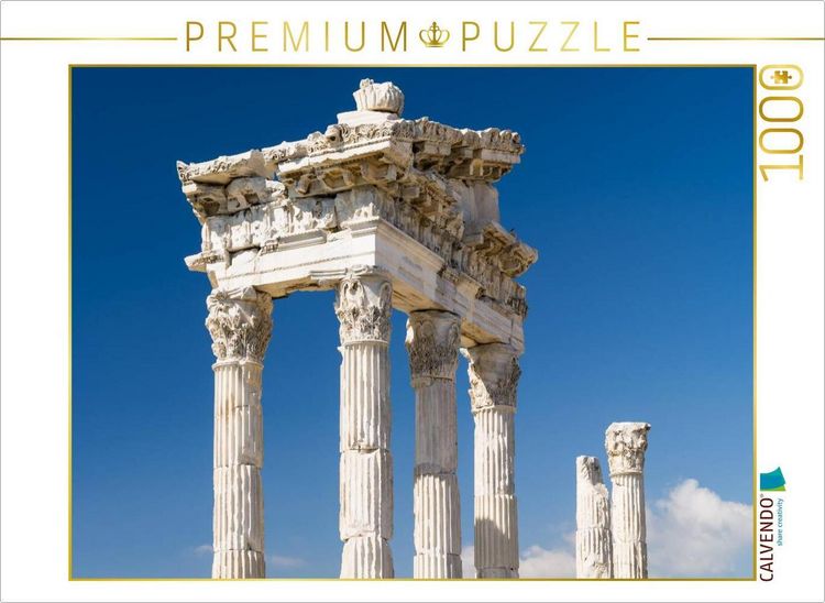 Produktbild: CALVENDO Puzzle Antiker Tempel in Pergamon | 1000 Teile Lege-Gr&ouml;&szlig;e 64x48cm Foto-Puzzle f&uuml;r gl&uuml;ckliche Stunden