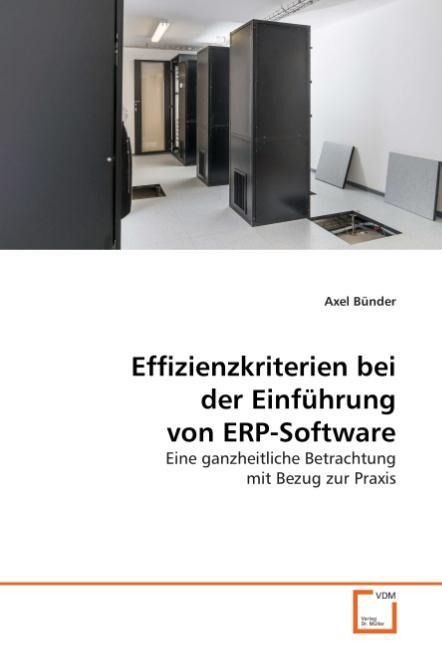 Produktbild: B&uuml;nder, A: Effizienzkriterien bei der Einf&uuml;hrung von ERP-Sof