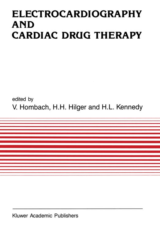 Produktbild: Electrocardiography and Cardiac Drug Therapy