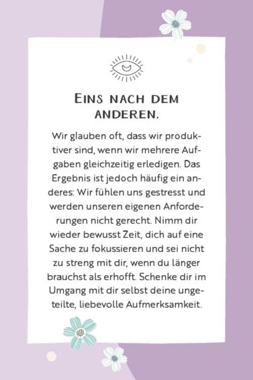 Produktbild: Kartenbox: Glücksrituale für Mamas | Finde Ruhe und Gelassenheit im Familienalltag