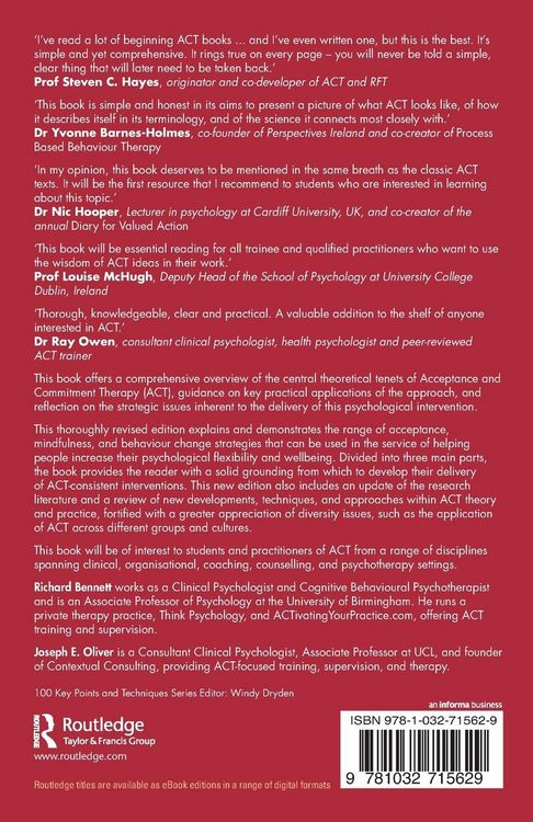 Produktbild: Acceptance and Commitment Therapy