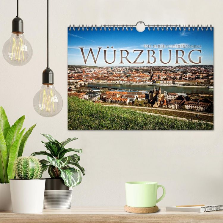 Produktbild: W&uuml;rzburg - Die Perle Unterfrankens (Wandkalender 2026 DIN A4 quer), CALVENDO Monatskalender