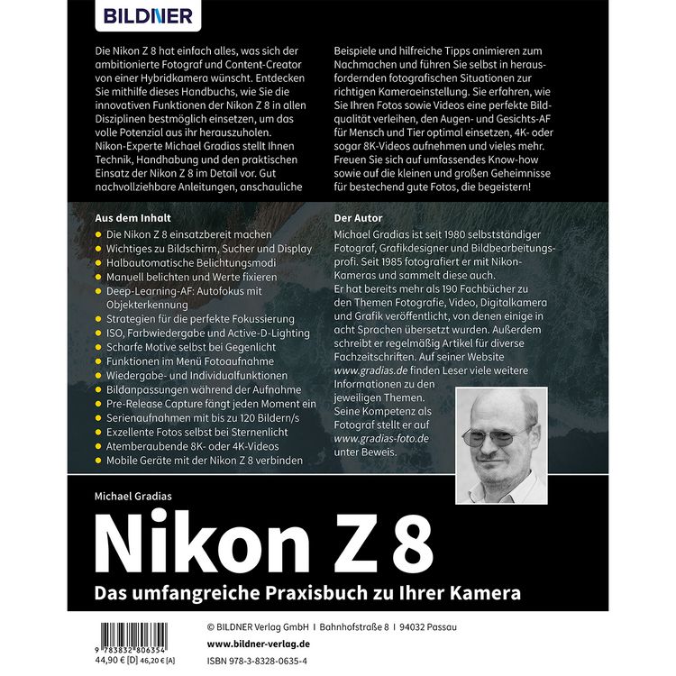 Produktbild: Nikon Z 8: Das umfangreiche Praxisbuch zu Ihrer Profi-Kamera