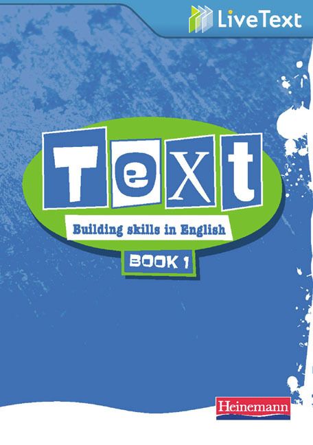 Produktbild: Text: Building Skills in English 11-14 LiveText 1, CD-ROM
