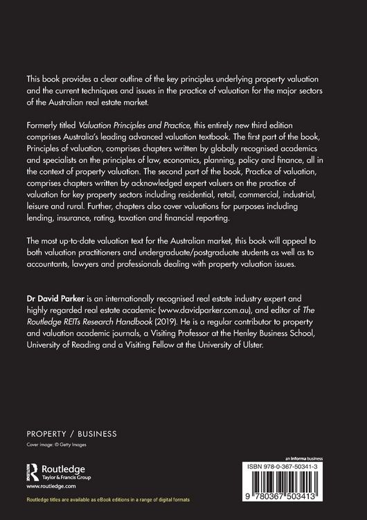 Produktbild: Principles and Practice of Property Valuation in Australia