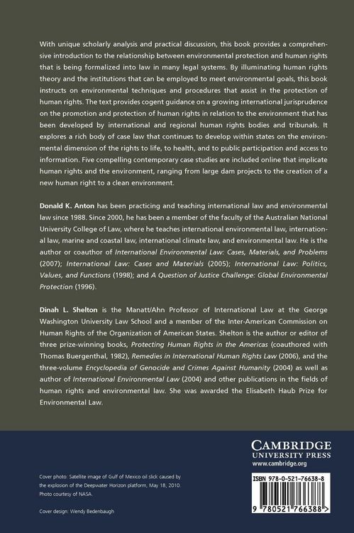 Produktbild: Environmental Protection and Human Rights