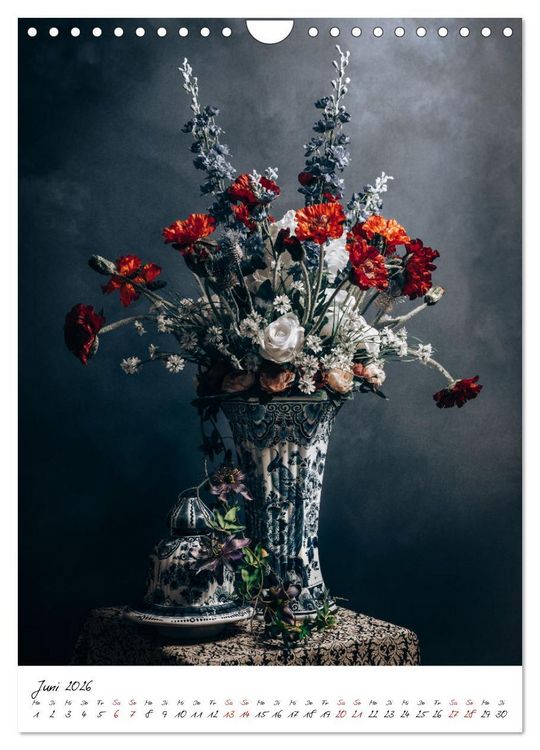 Produktbild: Blumen Bouquet (Wandkalender 2026 DIN A4 hoch), CALVENDO Monatskalender