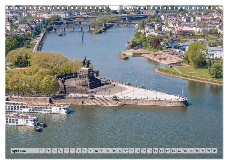 Produktbild: Koblenz Impressionen (Wandkalender 2026 DIN A3 quer), CALVENDO Monatskalender