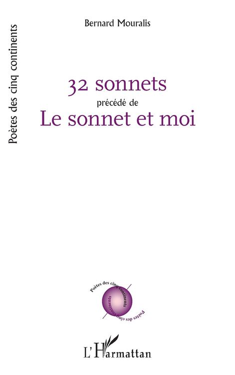 Produktbild: 32 sonnets pr&eacute;c&eacute;d&eacute; de Le sonnet et moi