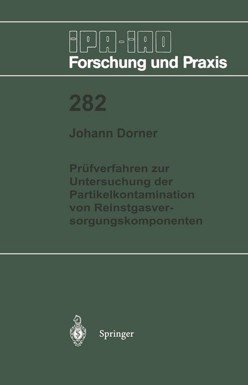 Produktbild: Pr&uuml;fverfahren zur Untersuchung der Partikelkontamination von Reinstgasversorgungskomponenten