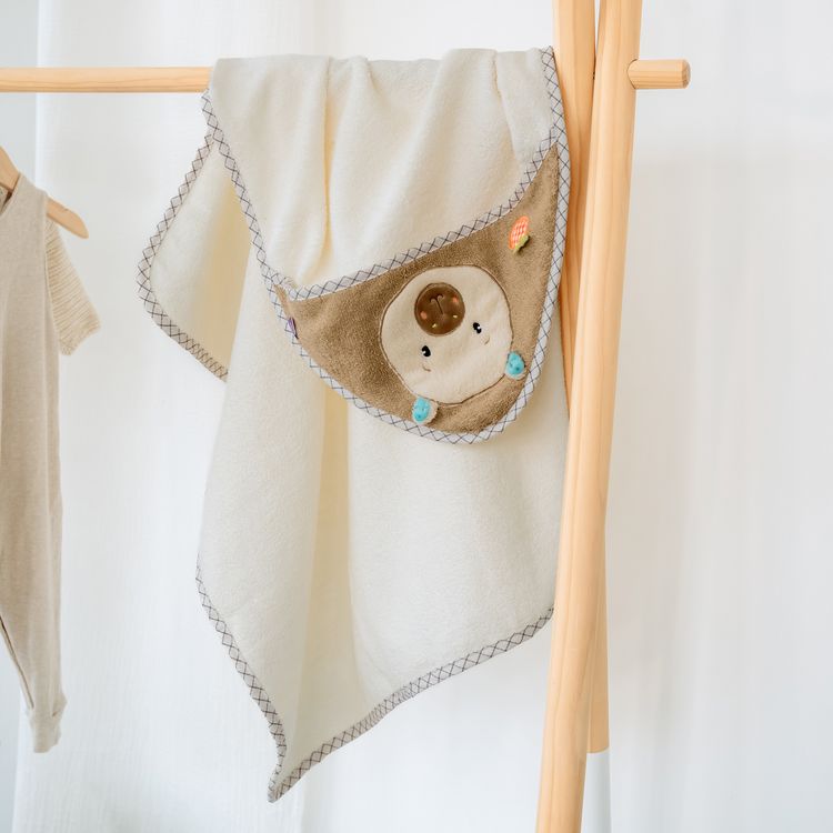 Produktbild: Kapuzenbadetuch Capybara