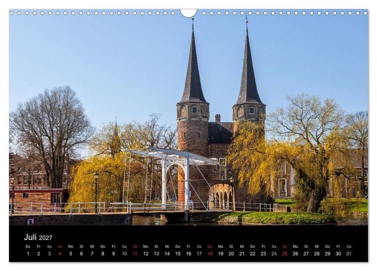 Produktbild: Die Niederlande (Wandkalender 2027 DIN A3 quer), CALVENDO Monatskalender