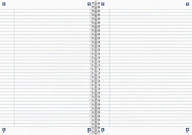Produktbild: OXFORD Notizbuch Touareg A4, liniert, 180 Seiten, recyceltes Papier, Spiralbindung, Einband, Kraftpapier, zuf&auml;llige Farbauswahl sortiert