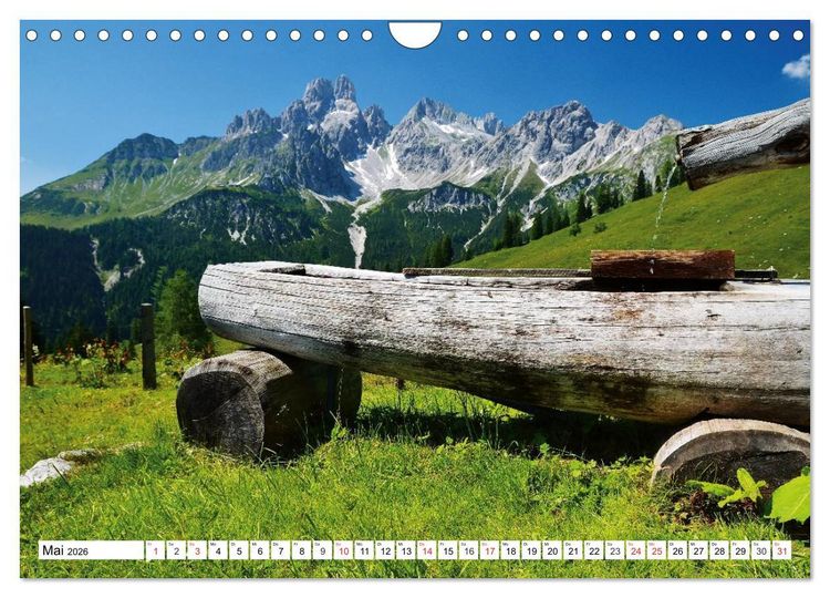 Produktbild: Geliebte Steiermark im Herzen &Ouml;sterreichs (Wandkalender 2026 DIN A4 quer), CALVENDO Monatskalender