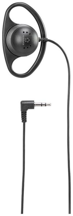 Produktbild: Renkforce HK-1S On Ear Kopfh&ouml;rer kabelgebunden Mono Schwarz Ohrb&uuml;gel, Mono