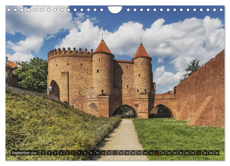 Produktbild: Ein Wochenende in Warschau (Wandkalender 2026 DIN A4 quer), CALVENDO Monatskalender