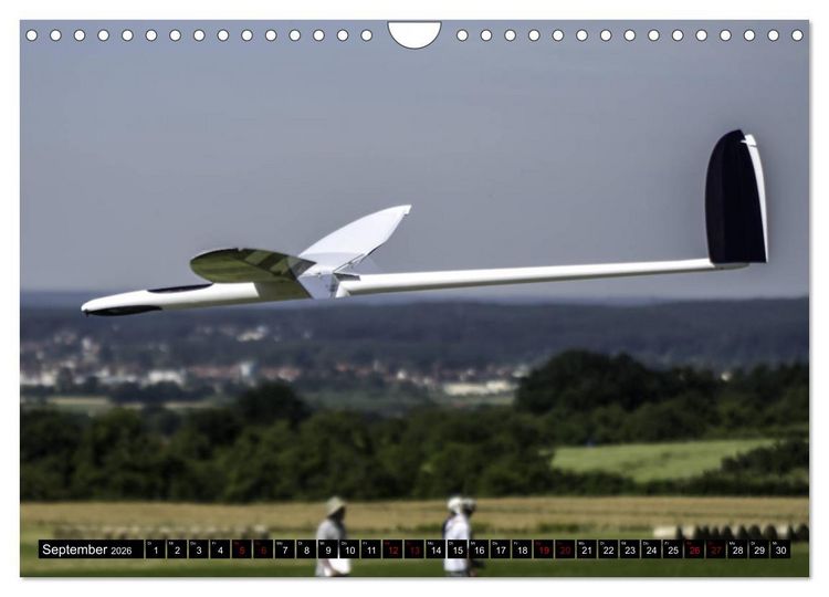 Produktbild: F-5J Segler, Bilder zur Bavarian Open Serie (Wandkalender 2026 DIN A4 quer), CALVENDO Monatskalender