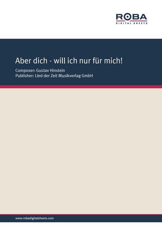Produktbild: Aber dich - will ich nur f&uuml;r mich!