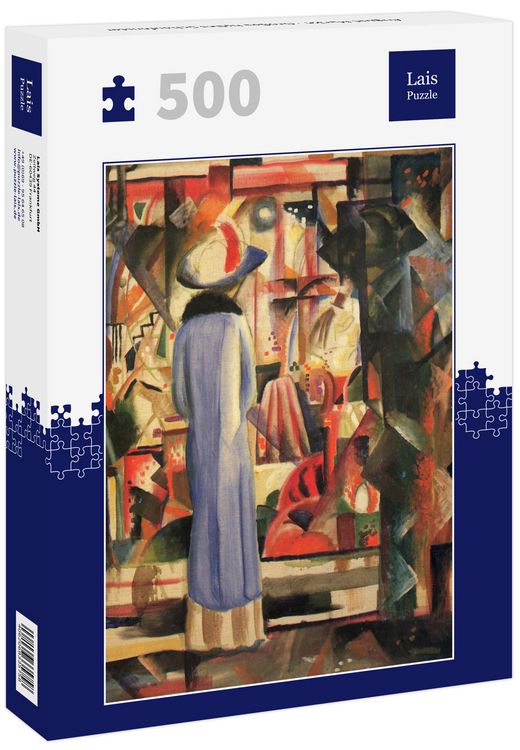 Produktbild: Lais Puzzle August Macke - Gro&szlig;es helles Schaufenster 500 Teile