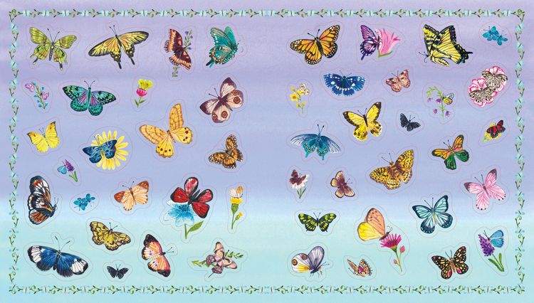 Produktbild: A Nature Lover's Sticker Book