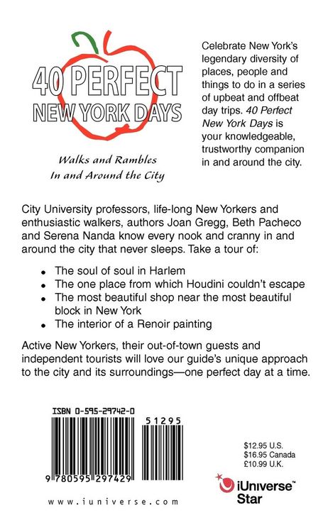 Produktbild: 40 Perfect New York Days