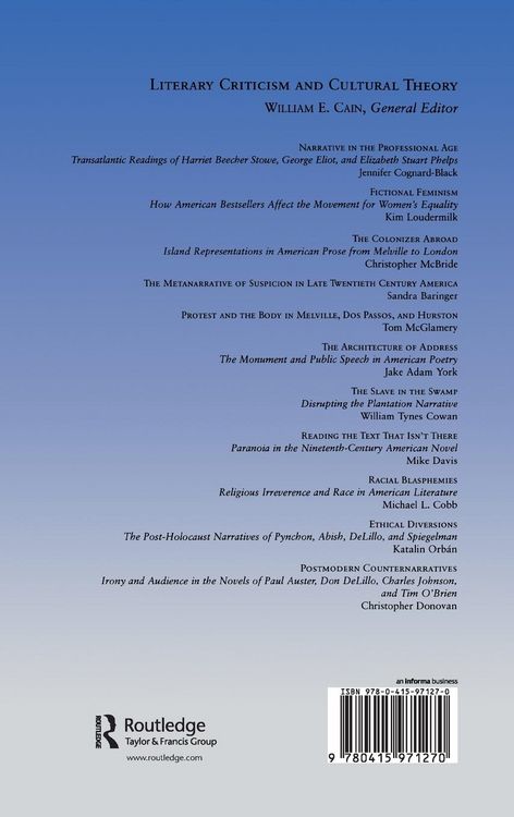 Produktbild: Postmodern Counternarratives