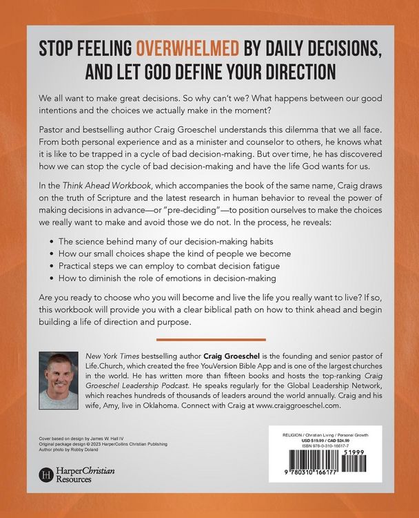 Produktbild: The Think Ahead Workbook