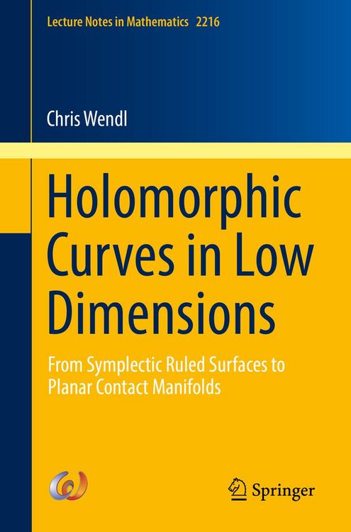 Produktbild: Holomorphic Curves in Low Dimensions