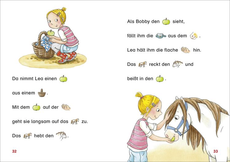 Produktbild: Duden Leseprofi &ndash; Mit Bildern lesen lernen: Ausflug zum Reiterhof, Erstes Lesen