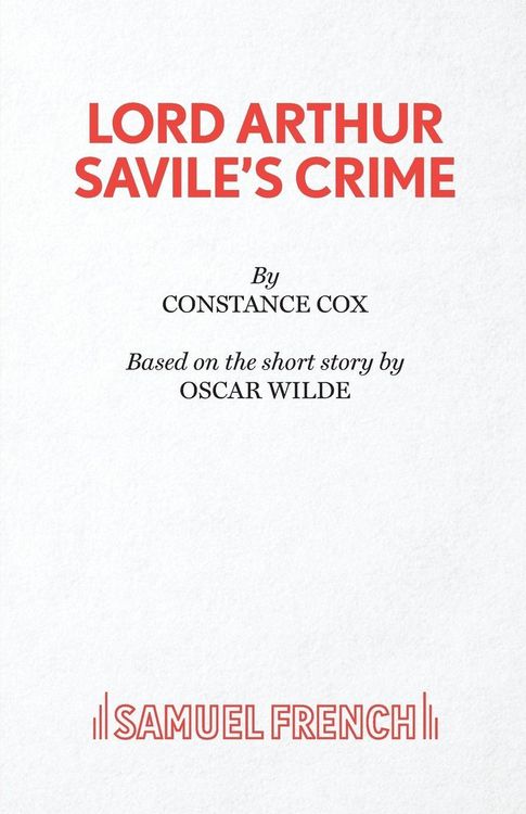Produktbild: Lord Arthur Savile's Crime