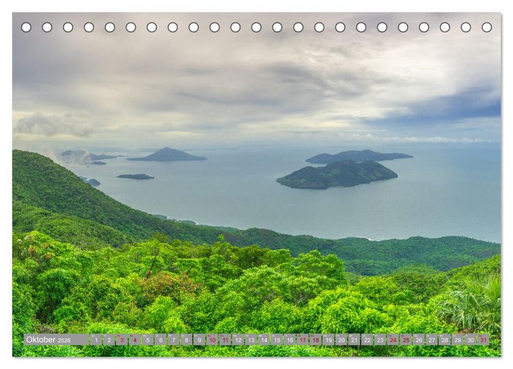 Produktbild: Mittelamerika - Traumhafte Landschaften zwischen Karibik und Pazifik (Tischkalender 2026 DIN A5 quer), CALVENDO Monatskalender