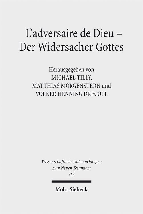 Produktbild: L'adversaire de Dieu - Der Widersacher Gottes