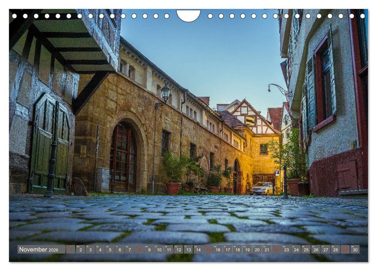 Produktbild: Historisches Esslingen am Neckar 2026 (Wandkalender 2026 DIN A4 quer), CALVENDO Monatskalender