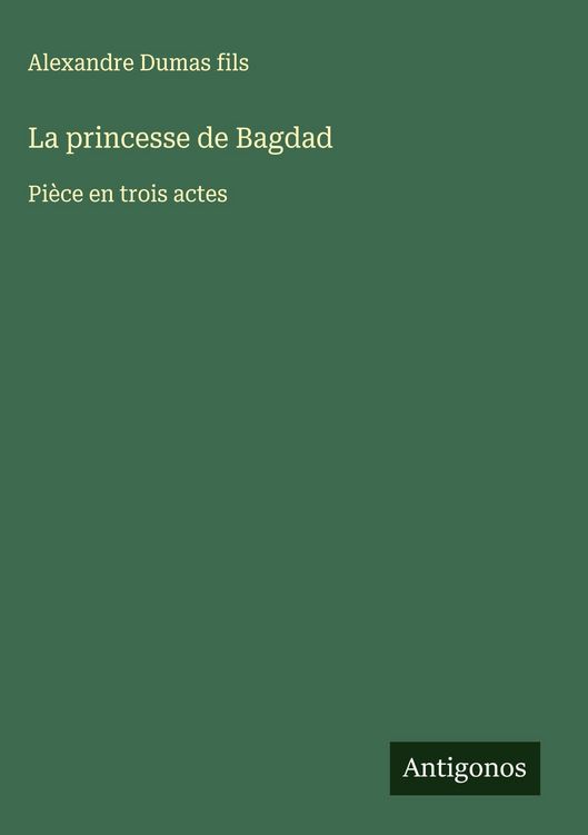 Produktbild: La princesse de Bagdad